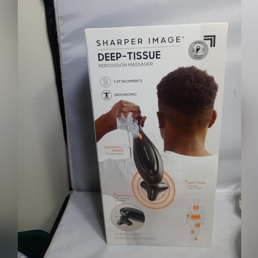 Sharper IMAGE DEEP TISSUE PERCUSSION MASSAGER‎